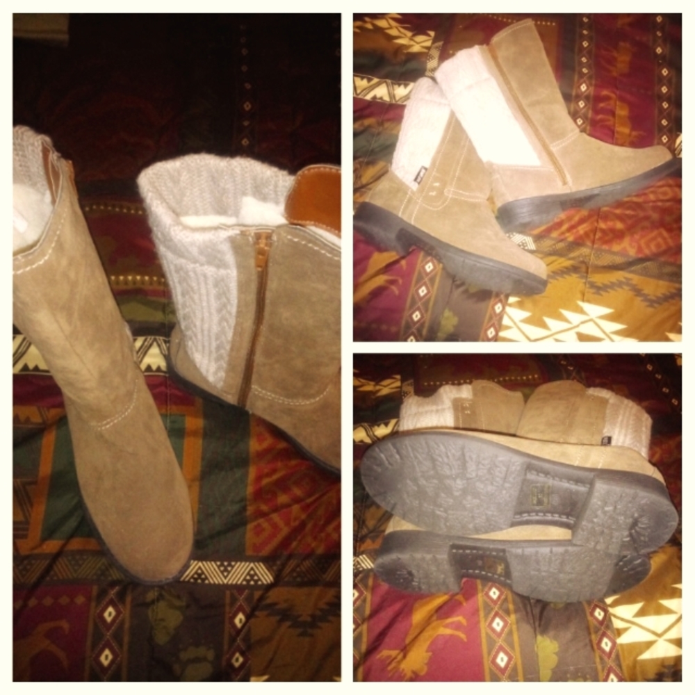 Muk Luks women's boots size 10 brand new.